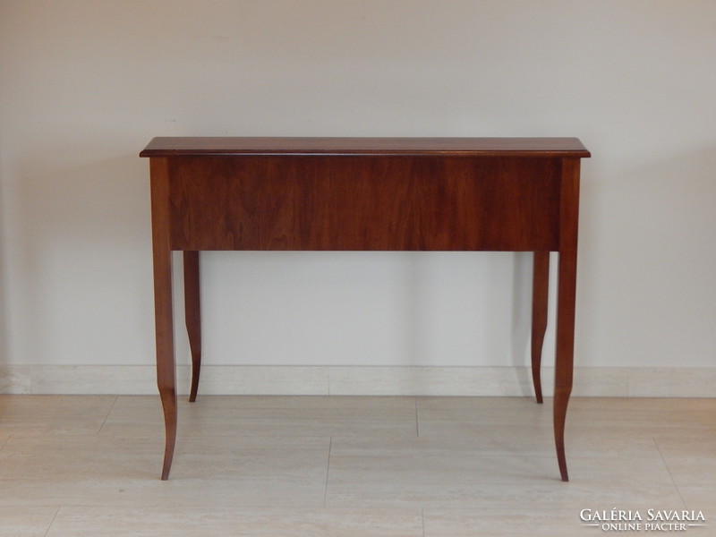 Biedermeier 1 plusz 2 fiókos női íróasztal.  [A05]