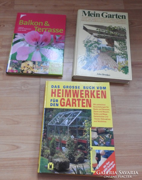 German gardening books _ balkon&terrasse _ heimwerken garden _ mein garden