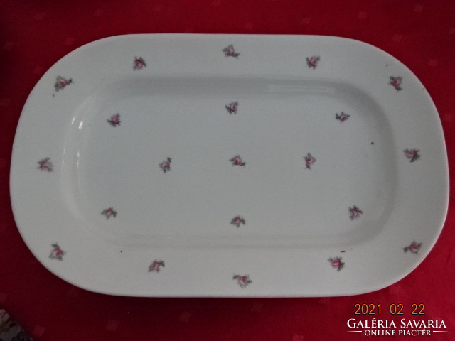 Zsolnay porcelain, antique meat dish from 1928. Size: 36 x 22.5 x 4.5 cm. He has!