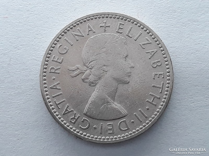 Egyesült Királyság Anglia 1 Shilling 1954 - Angol Brit one shilling 1954, UK külföldi pénz, érme