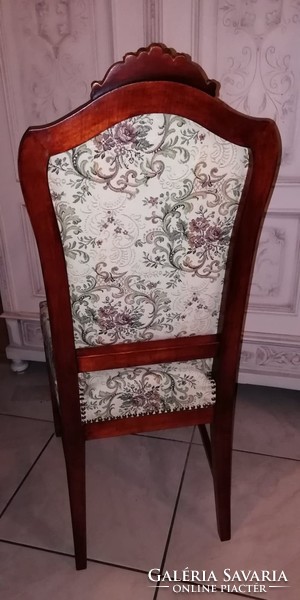 Gyönyörű neobarokk székek 3 db felújítva!