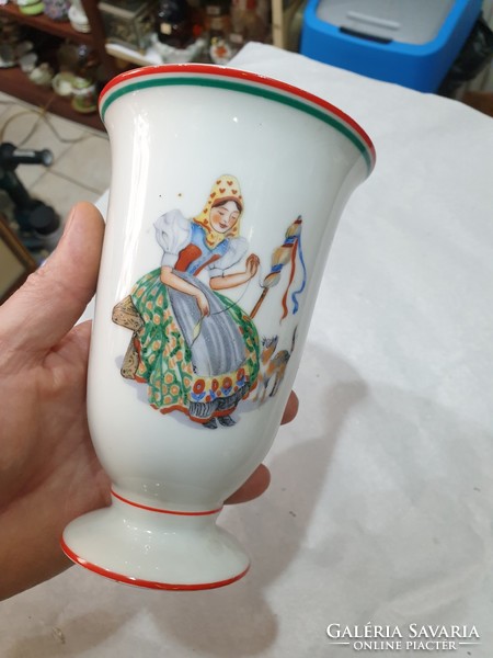 Régi Drasche váza 