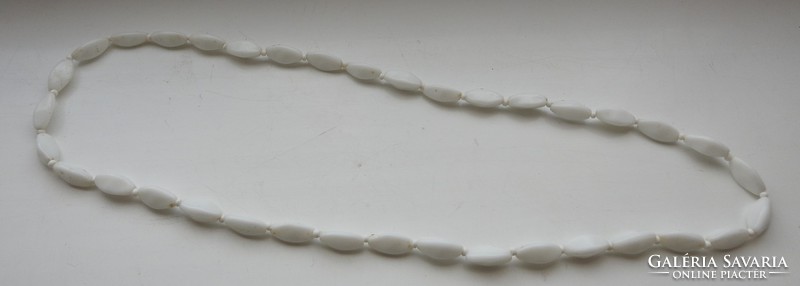 Fehér porcelán gyöngy ékszer porcelán kis gyöngyökkel