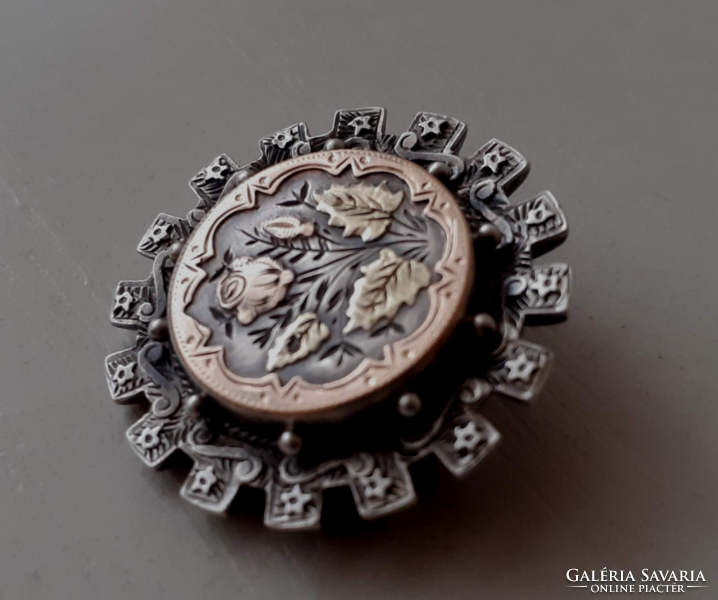 Old custom made brooch pin