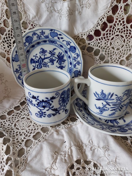 Meissen large tea cups.