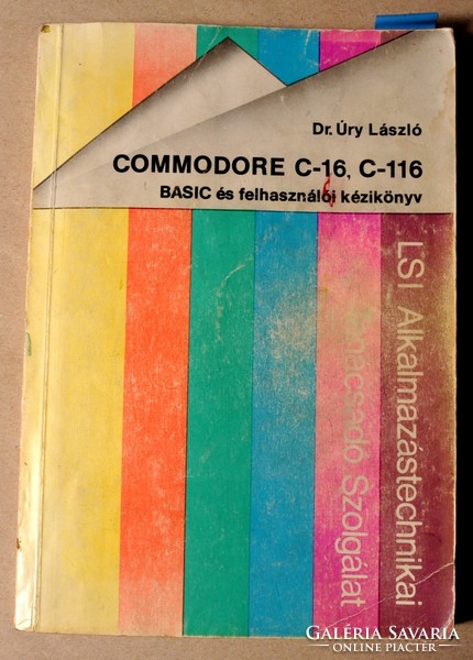 Dr. lászló Úry commodore c16 c116 basic and user manual