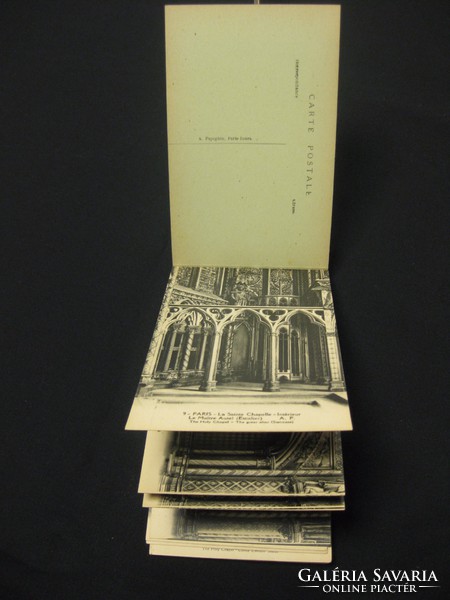 Párizsi képeslap album,St. Chapelle 