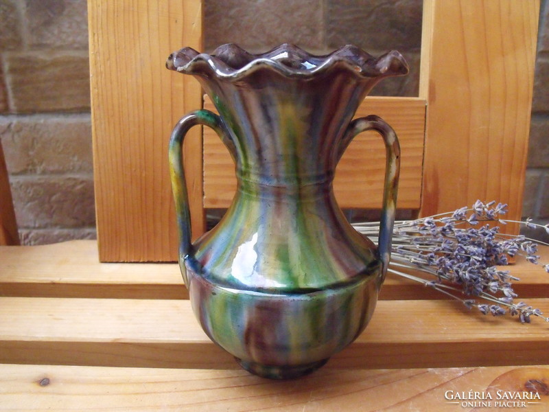 Rare ceramic vase of Louis the bloody field