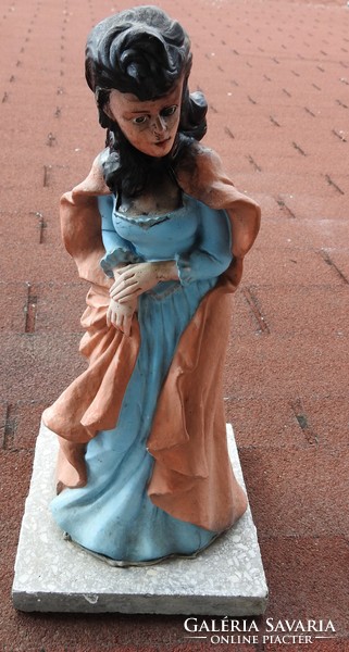 Heissner nyugat-német szobor - kültérrel is: Hófehérke - ritka, gyűjtői darab