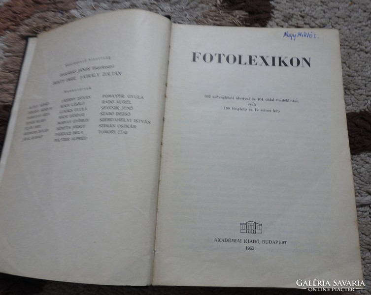 Fotolexikon academic publisher 1963
