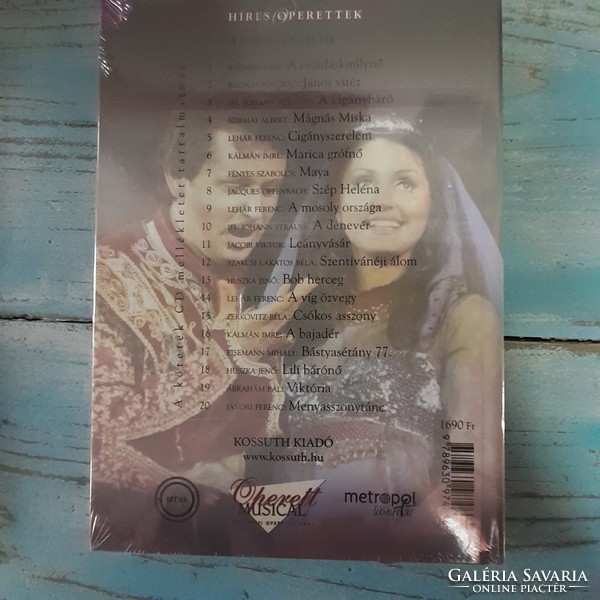 Countess Marica: Imre Kálmán. The Gypsy Baron: Johann Strauss cd