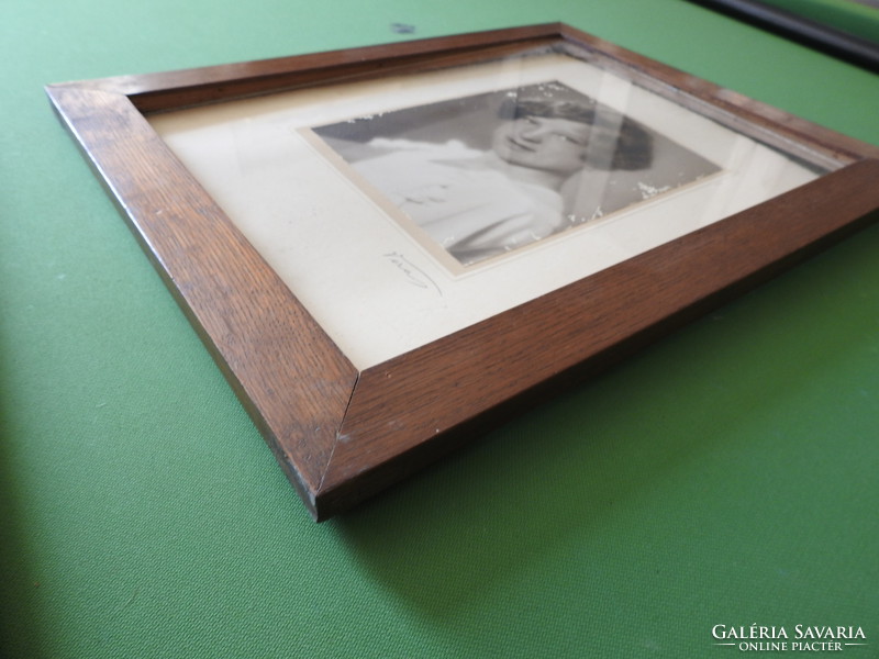 Biedermeier frame with photo