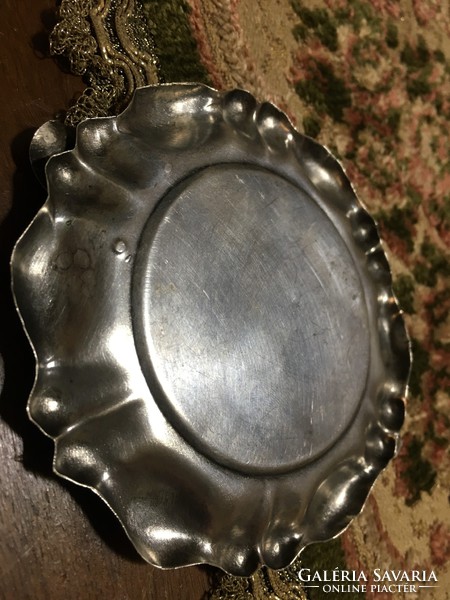 Small silver ashtray