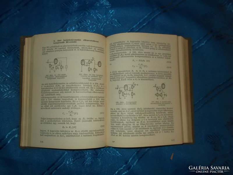 Régi kis könyv URH televiziós zsebkönyv 1958 