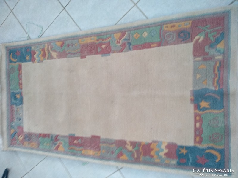 Szőnyeg , iráni gyapjú , 140x70 cm