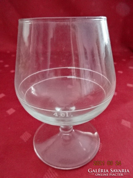 Sole cognac glass, white stripe indicates the quantity. 5 pcs for sale together. They have one!