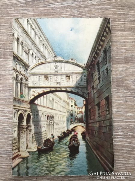 Velencei régi képeslap