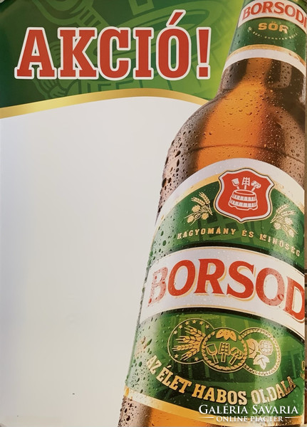Plakát: Borsodi sör (reprint 2010 körüli!)