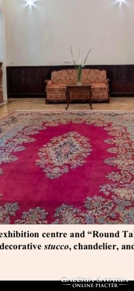 Carpet from a famous place called Kirman in Iran, 4x5m