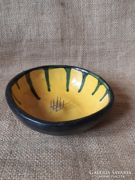 Ceramic ikebena bowl