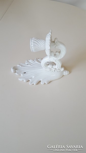 Beautiful porcelain wall candle holder