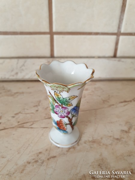 Herendi  mini váza Viktoria mintás  eladó!