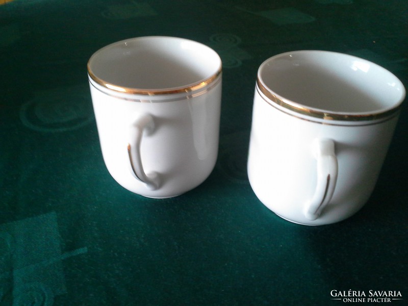 Ausztriából származó, csehszlovák porcelán csészék, 2db. OLCSÓBB!