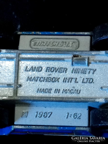 Matchbox land Rover ninety 1987.