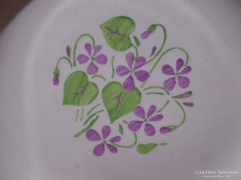 Rarity! Violet granite plate from Kispest