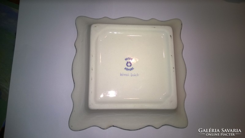 Stoneware hand-painted rare retro porcelain bowl-table serving