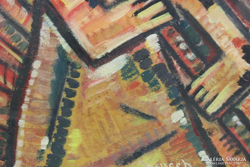 ANTON JASUSCH (1882-1965) festménye