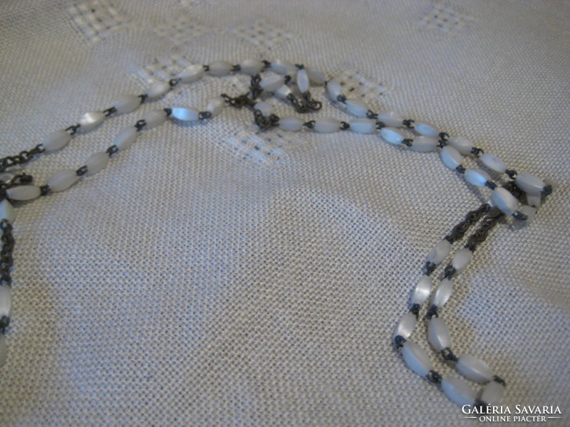 Rosary, old rice grains, stretched 45 cm