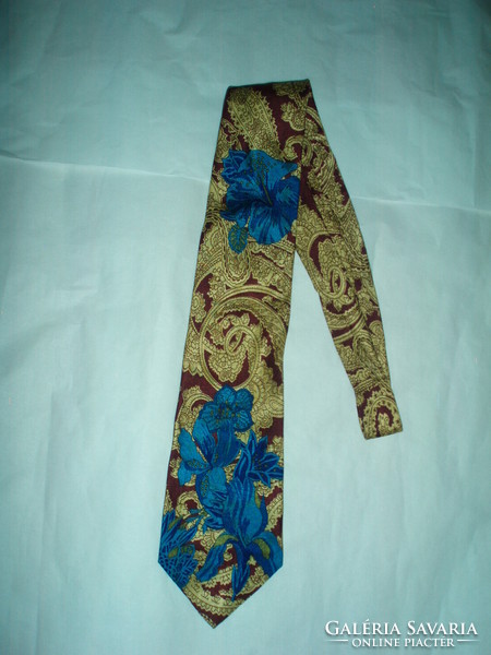 Vintage BOSS valódi silk selyemnyakkendő