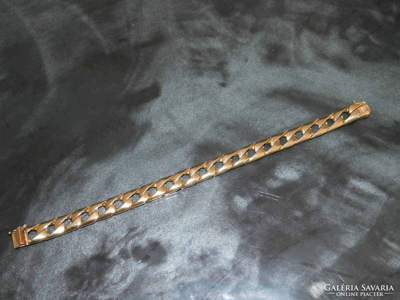 Gold 14k men's bracelet 40 gr