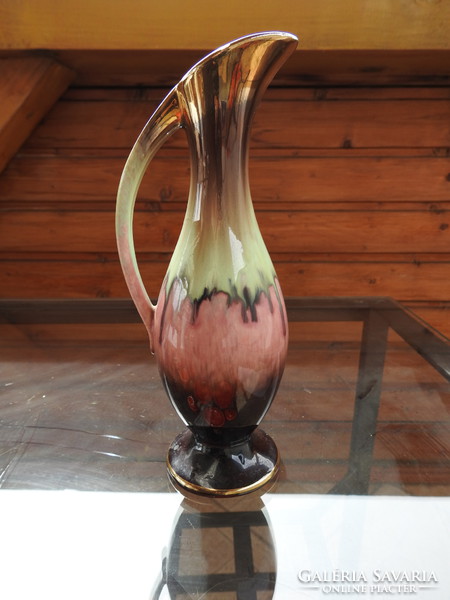 Old West German numbered decanter - continuous pattern