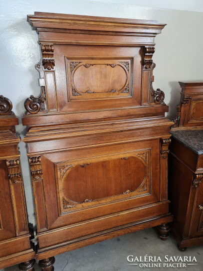 A315 newly renovated, beautiful pewter bedroom set