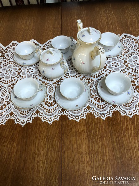 Zsolnay coffee set in perfect condition