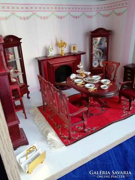 Doll house doll furniture living room