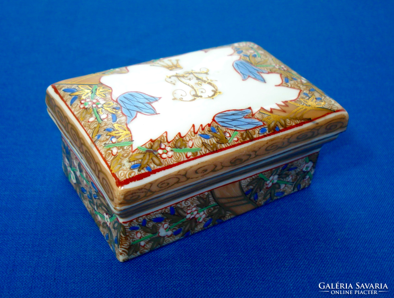 Óherend (vilmos fischer) cubash pattern jewelry box (1881)