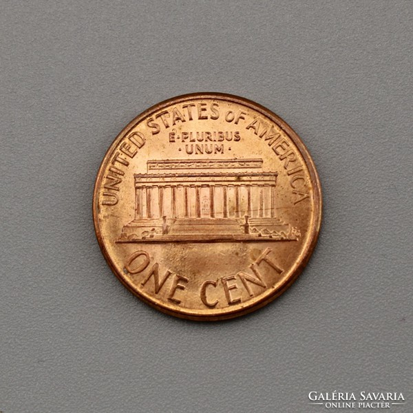 1 Cent USA 1989, Lincoln Memorial Cent, One Cent USA Lincoln