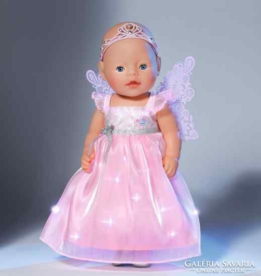 New unopened baby born illuminated fairy dress
