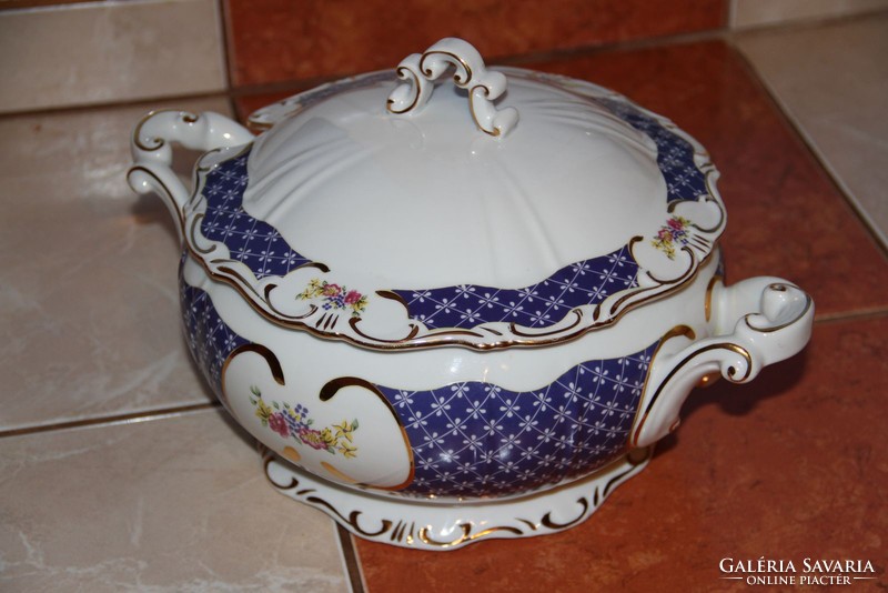 Zsolnay maria antoinette soup bowl 3.