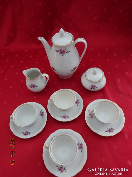 German porcelain coffee set for four people. He has!