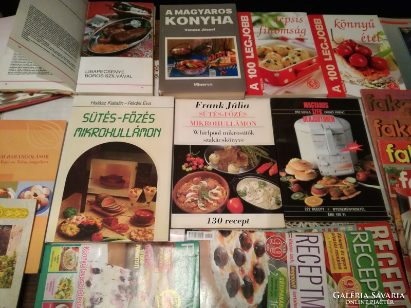 Óriás szakácskönyv gyűjtemény