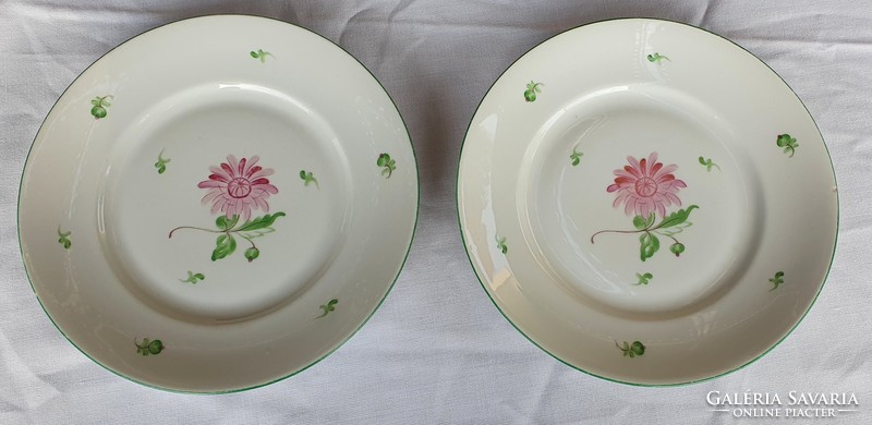 Herend tertia asters flat small plate 2pcs