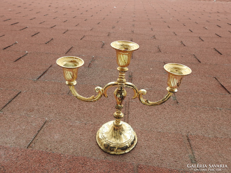 Old West German three-pronged candlestick bmf