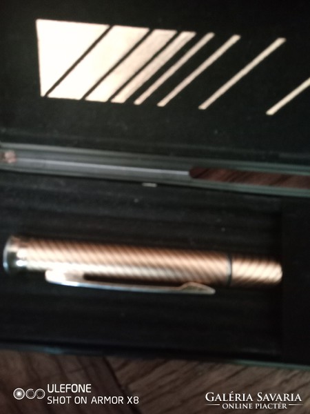 Meseszép antik Pierre Cardin golyóstoll újszerű állapotban eredeti dobozában