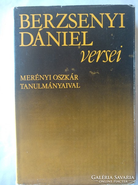Dániel Berzsenyi's poems, recommend!