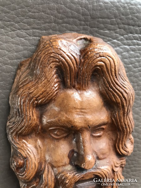 Head of Christ, Jesus portrait wall ceramic