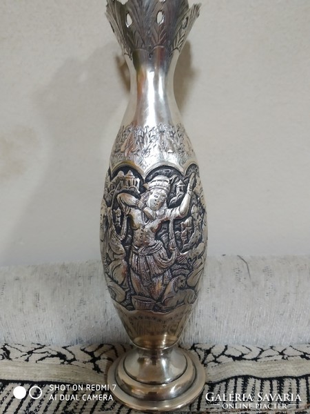 Antik perzsa ezüst váza (Iszfahán) (kuriózum)